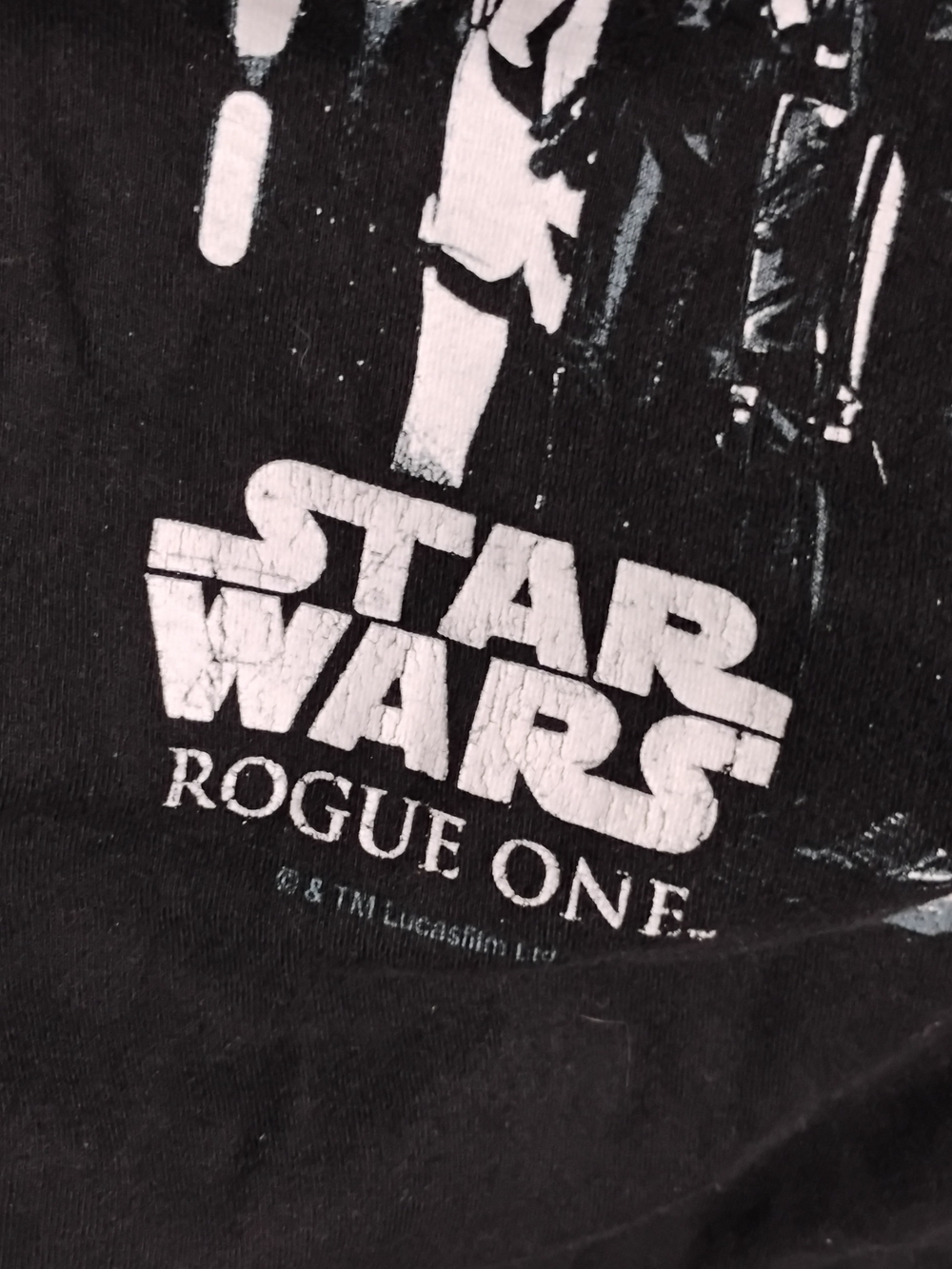Star Wars Rogue One Black Graphic Tee